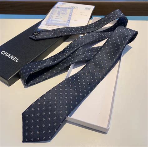 chanel hk tie|chanel silk tie.